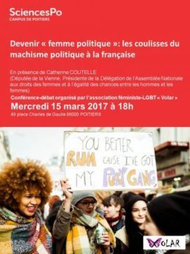 les coulisses du machisme politique à la française @ SciencesPo | Poitiers | Nouvelle-Aquitaine | France