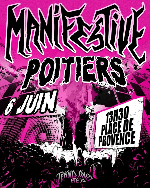 Manifestive à Poitiers